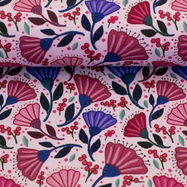 Canvas, Garden Stories by Emjo-Design, Rosa